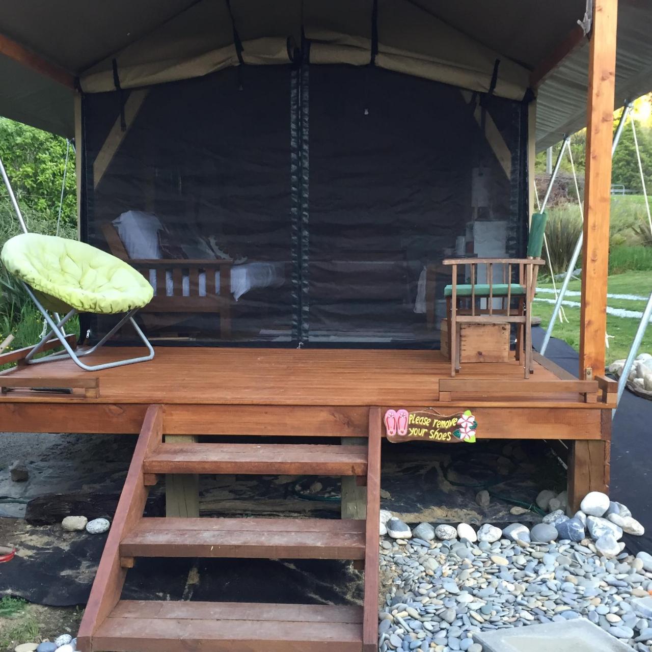 Omarama Oasis - Permaculture Glamping Hotell Pohara Eksteriør bilde