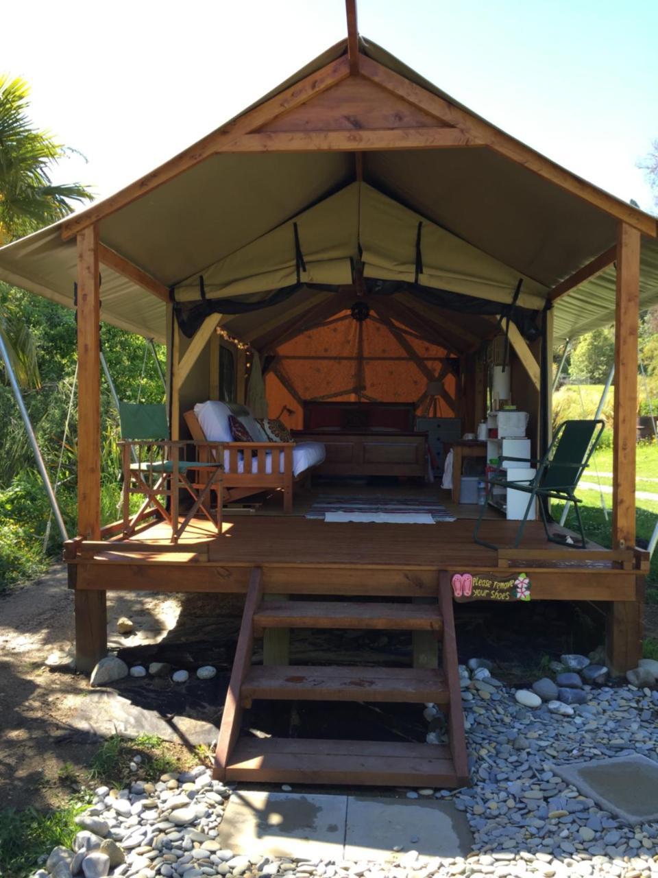 Omarama Oasis - Permaculture Glamping Hotell Pohara Eksteriør bilde